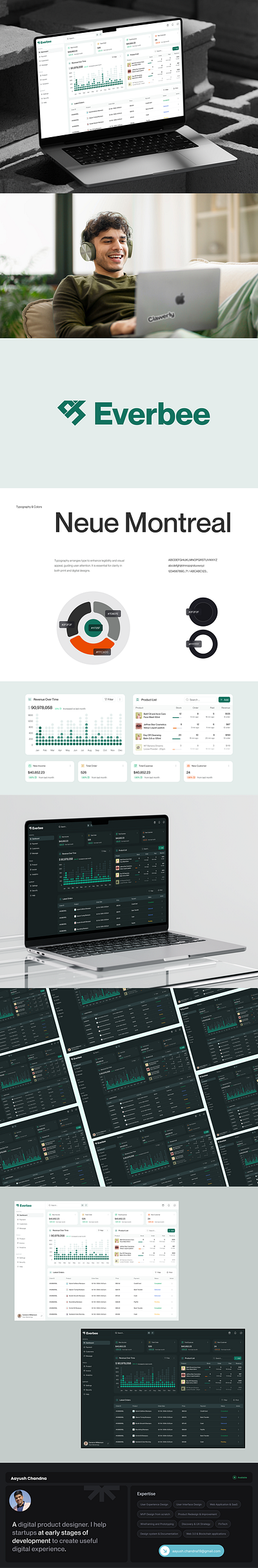 Sales SaaS CRM - UI UX Design