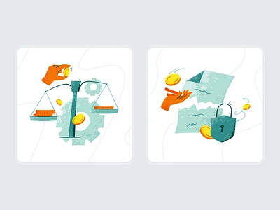 Illustrations set v2 3d animation branding design illustration ui ux