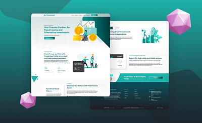 📊 SteadyAsset – Smart Investment & Wealth Management Platform amortree bengaluru brand branding design graphic design illustration logo tech ui ux vector website