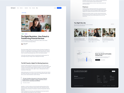 Blog Post - SquareUi blog blog post design system figma product design single post ui ux web design