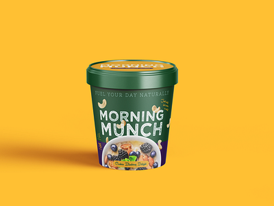 Morning Munch Packaging Design labeldesign morning munch packaging packaging design