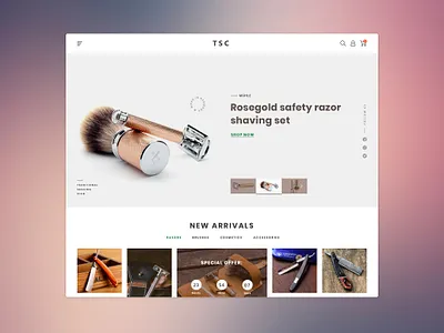 Online retailer of traditional wet shaving supplies clear visual e commerce information architecture interaction design minimalist design navigation patterns responsive design simplicity site navigation ui usability user flow ux web design whitespace