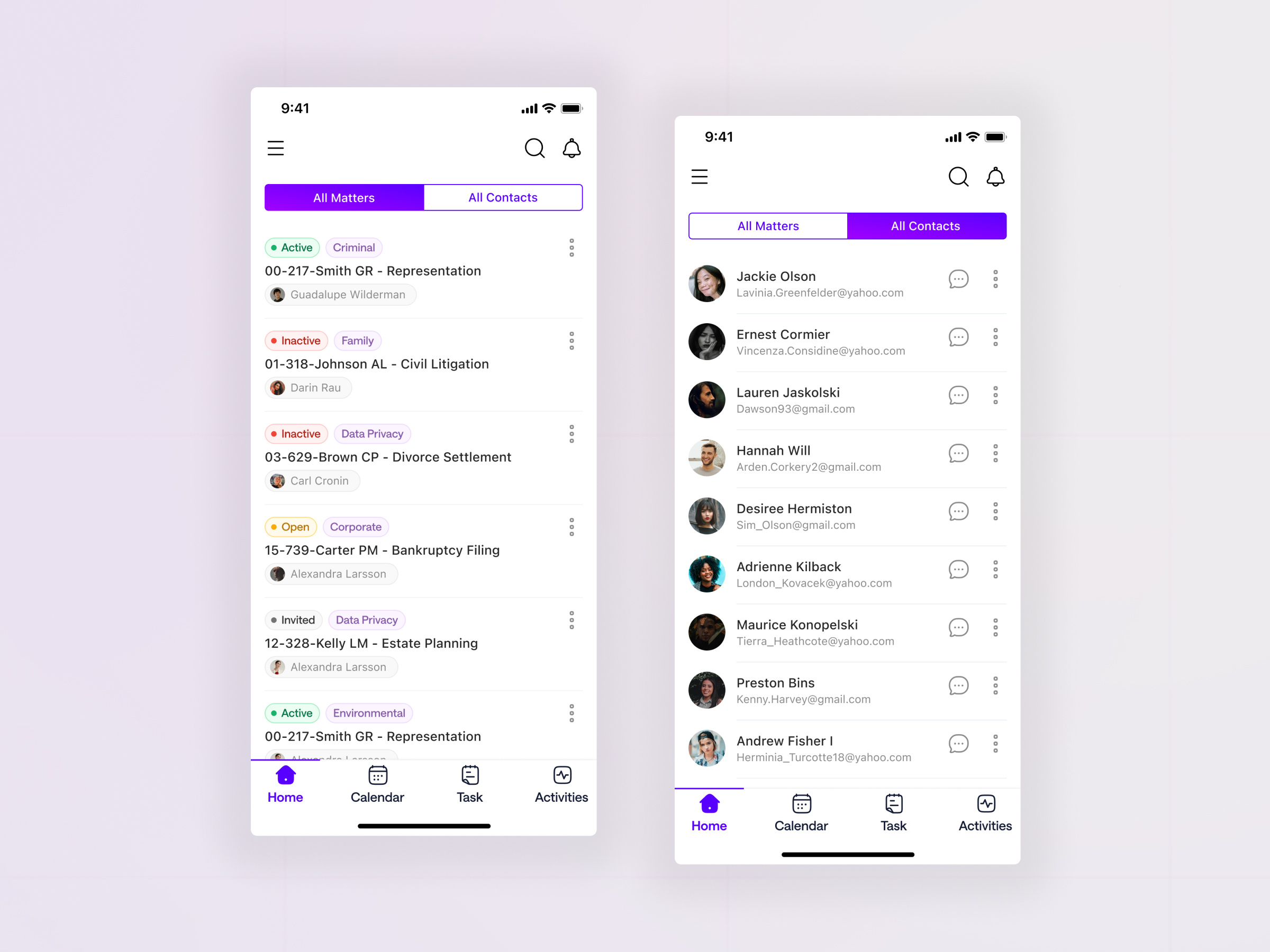 Example of Enterprise Saa S & Complex UI/UX Design