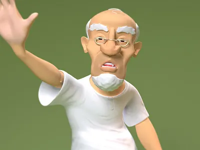 Unker 3d animation model
