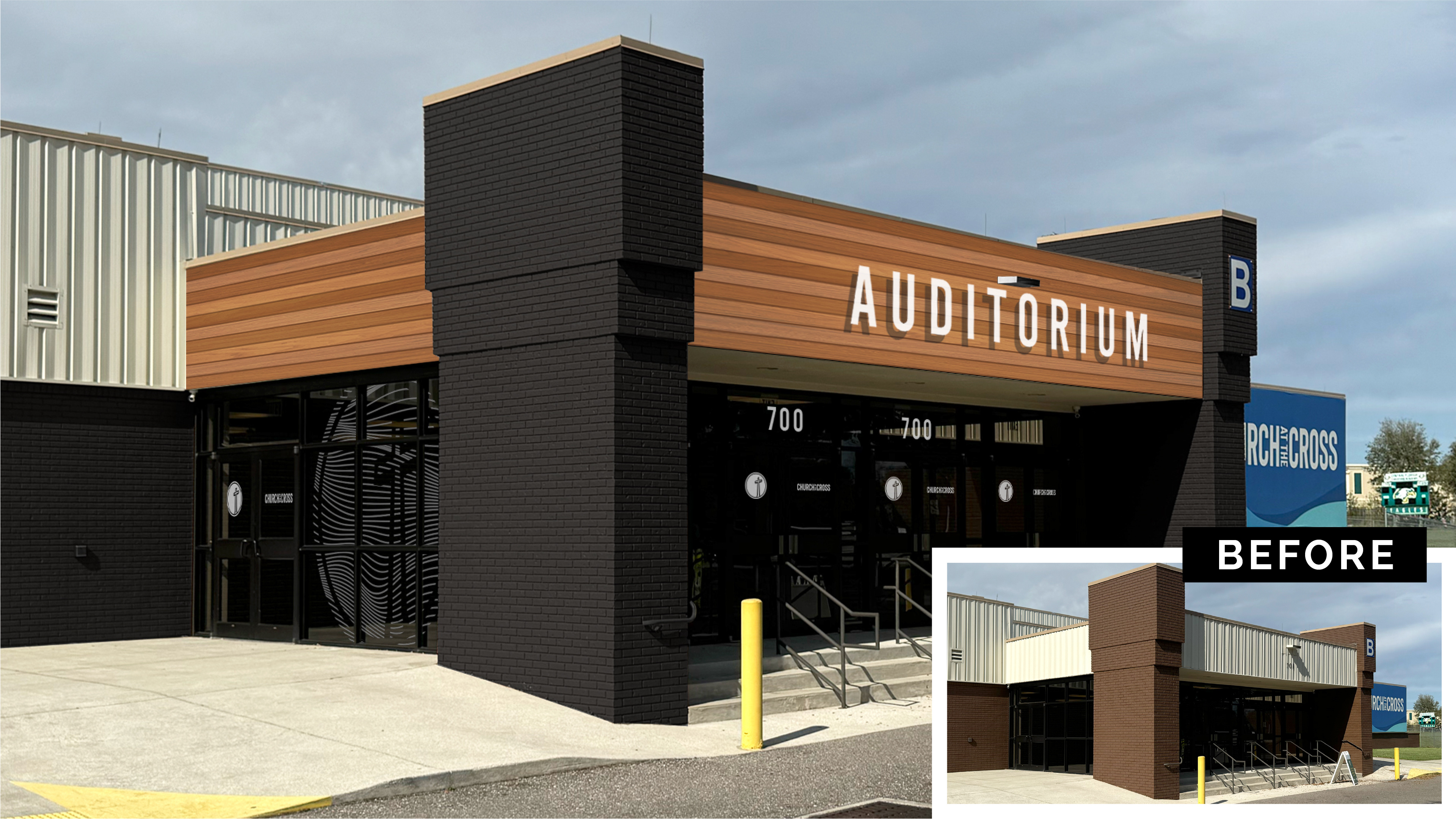 Church - Signage, Feature Walls, Branded Interiors branded space church design environmental graphics signage spatial design
