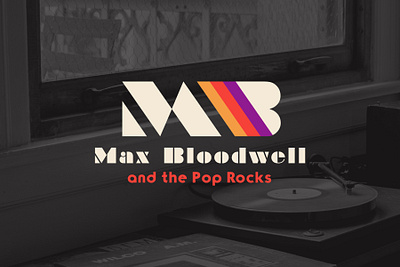 Max Bloodwell - Band Logo band logo branding logo logo design