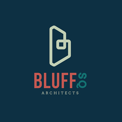 Bluff Square Architects - Brand Identity branding graphic design logo logo design