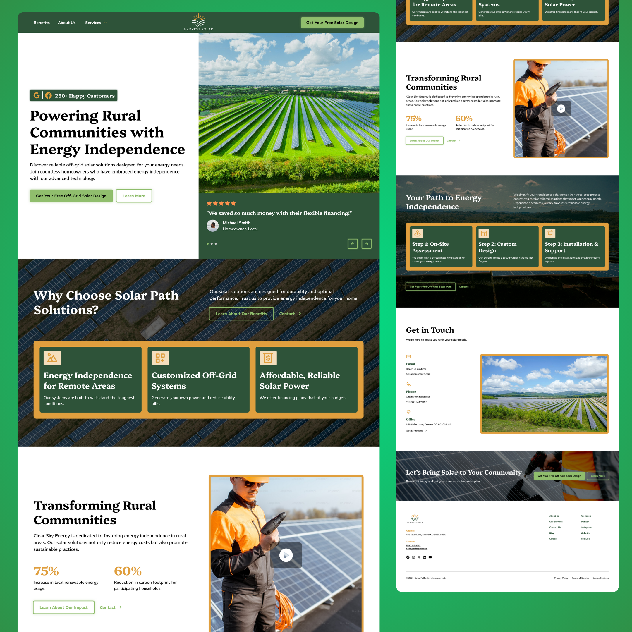 Example of Landing Page   Single