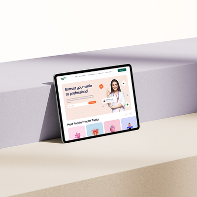 Healthy Life (Medical blog site) dashboard figma healthy life (medical blog site) responsive design screenshot ui uiux ux