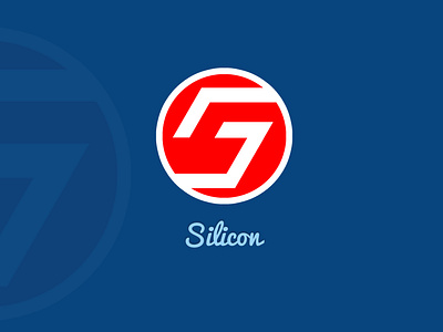 Silicon logo 3d brand branding design graphic design illustration logo typography vector