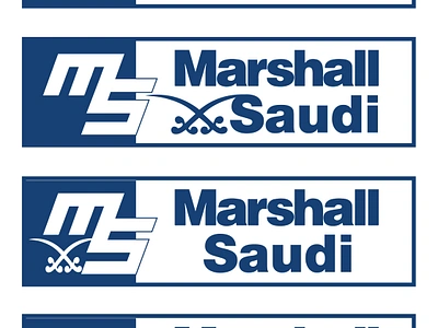 Marshall Saudi Logo design branding graphic design logo