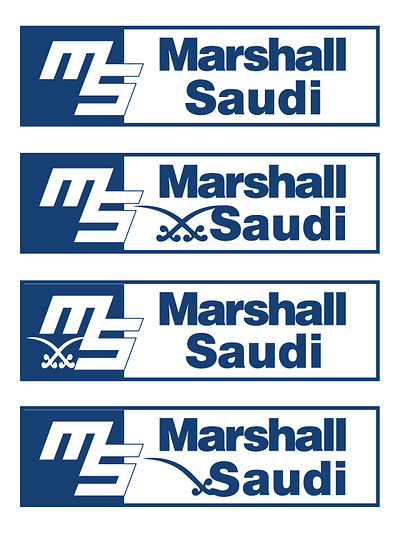 Marshall Saudi Logo design branding graphic design logo