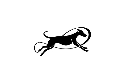 Infinity Running Dog Logo abstract abstrak logo design design logo dog logo greyhound illustration logo logo company logo modern minimalist logo run logo simple logo sport logo unique logo