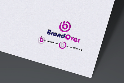 Brand Ovar 3d branding graphic design logo