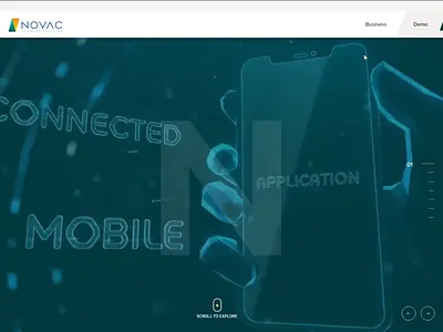 Where Technology Meets Design: Sleek Landing Page Ideas animation graphic design logo ui