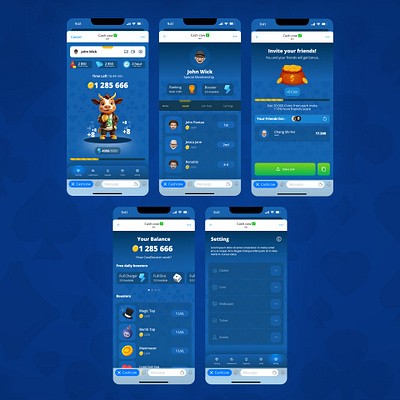 Mini Game on Telegram app concept app design branding design game coin gamedesign graphic design illustration mini game mobile apps design mobile game ui uiux design ux design