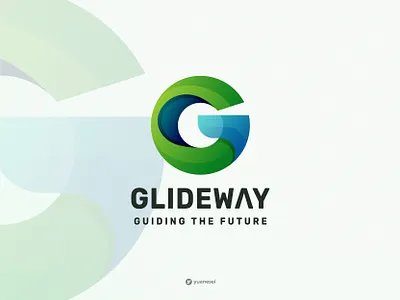 GLIDEWAY Creative Initial G Logo Design branding business logo colorful creative design g logo gradient graphic design icon illustration initial g initial logo lettermark logo design logotype modern