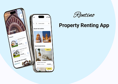 Property Renting App ui