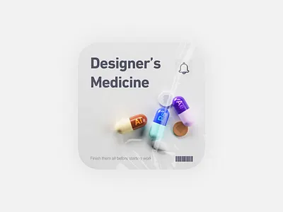 💊 Designer's Daily Dose 💻 3d animation badges c4d creative idea icon illustration illustrations medal ui ux