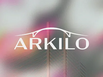 Arkilo billboard mockup branding bridge bridge icon construction design grafiko labs graphic design icon logo logo design minimal minimal logo minimalist minimalist logo mockup modern mockup premium logo premium mokcup simple logo