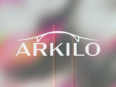 Arkilo billboard mockup branding bridge bridge icon construction design grafiko labs graphic design icon logo logo design minimal minimal logo minimalist minimalist logo mockup modern mockup premium logo premium mokcup simple logo