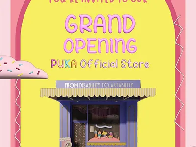 invtitation for Grand Opening