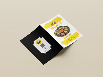 MOMOS Menu Design Bi Fold bar menu branding cafe menu chinese food chinese menu drinks menu food cart food illustration food menu food menu design graphics design graphics designer menu menu design menu designer momos momos design momos menu restaurant branding restaurant menu