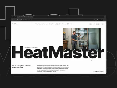 Website Design for HVAC Contractor- HeatMaster® 2025 web design trends best hvac website heating and cooling website home service website hvac hvac web design hvac web design agency hvac web design company hvac web design services hvac web designer hvac website hvac website designer modern hvac website rootover agency rootoveragency uiux design web design web design for hvac website design women in hvacr