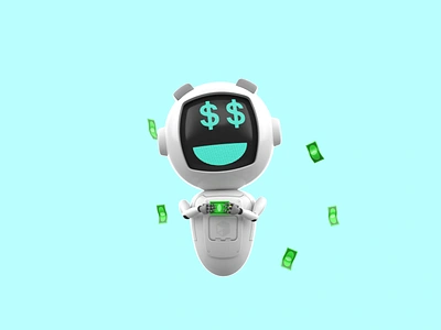 FREE 3D animated cartoon robot 3d 3d animation animated animation blender branding cartoon cute design illustration illustrations library logo mascot motion graphics resources robot stylized