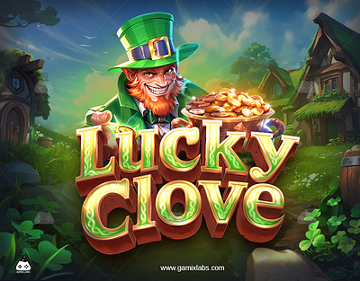 Leprechaun Slot Machine Art by Slot Art Outsourcing Company 2d art services 2d artwork 2d services animation game characters game development gamix labs illustration slot slot 2d art slot animation slot animation services slot art slot art services slot machine slot machine theme slot symbols slot theme art slot ui ux