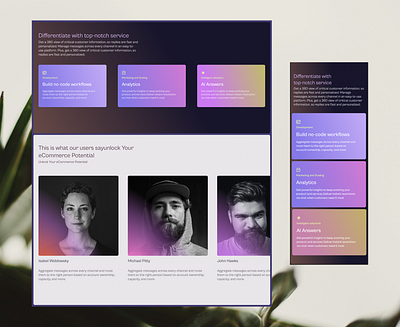 Saas Project branding design responsive saas ui ux