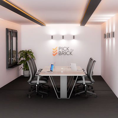 3D Visualization office conference room interior design 3d 3dmodel 3dvisualization amazon blender branding graphic design interiordesign motion graphics office render