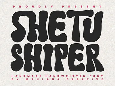 Shetu Shiper Handmade Handwritten Font amazing font awesome font beauty font handmade font lettering font modern font modern typeface vintage font youtube font