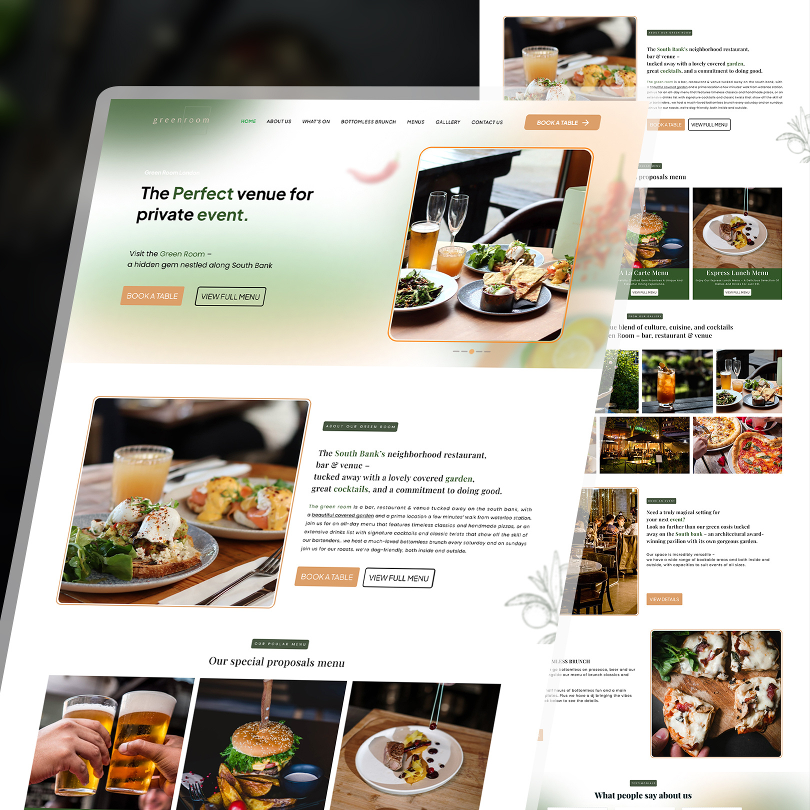 Example of Figma Website Design Or Landing Page