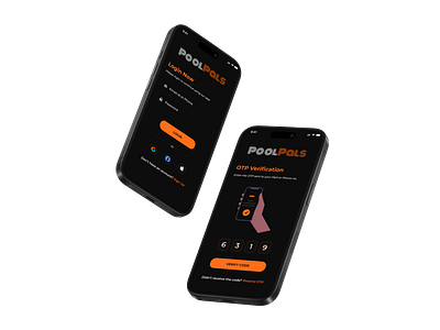 PoolPals- A Carpooling app application design figma mobile app ui ux