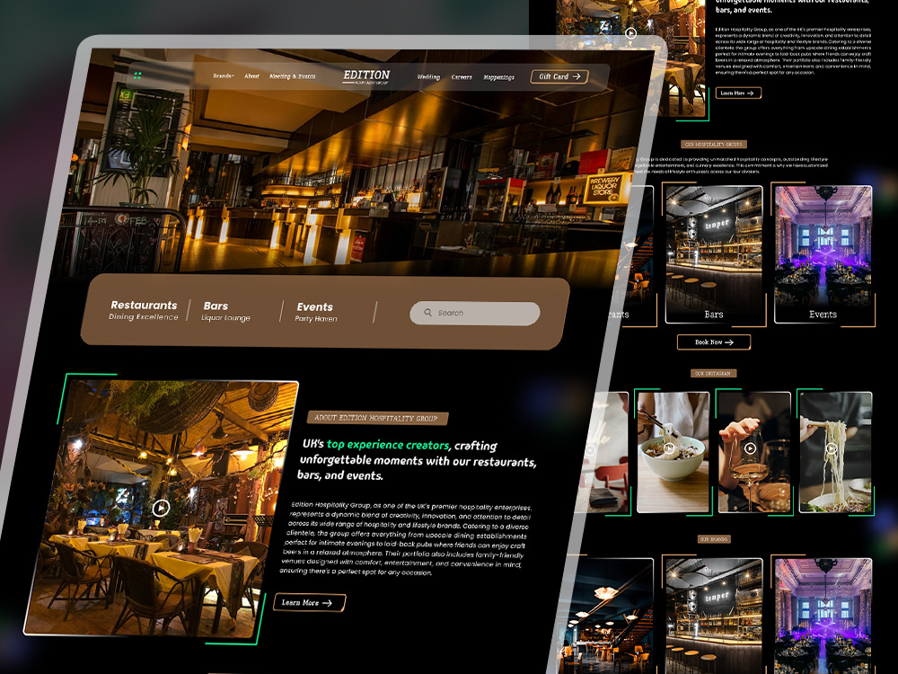 Example of Figma Website Design Or Landing Page