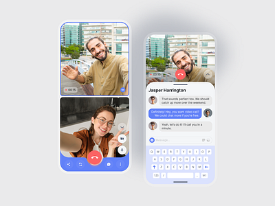 Chat App app chat design mobile talk ui ux video