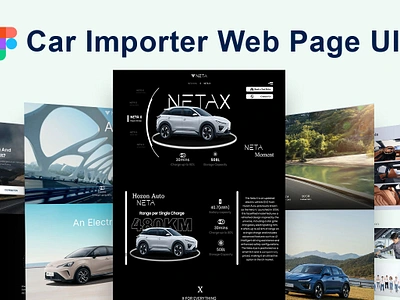 Driven by Design: Car Importer Website UI Experience figma design figma design website figma landing page figma web design figma website figma website design ui ux design ui website design website design website mockup website redesign website ui design website ui ux