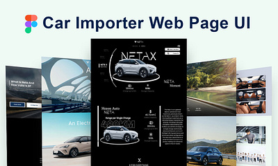 Driven by Design: Car Importer Website UI Experience figma design figma design website figma landing page figma web design figma website figma website design ui ux design ui website design website design website mockup website redesign website ui design website ui ux