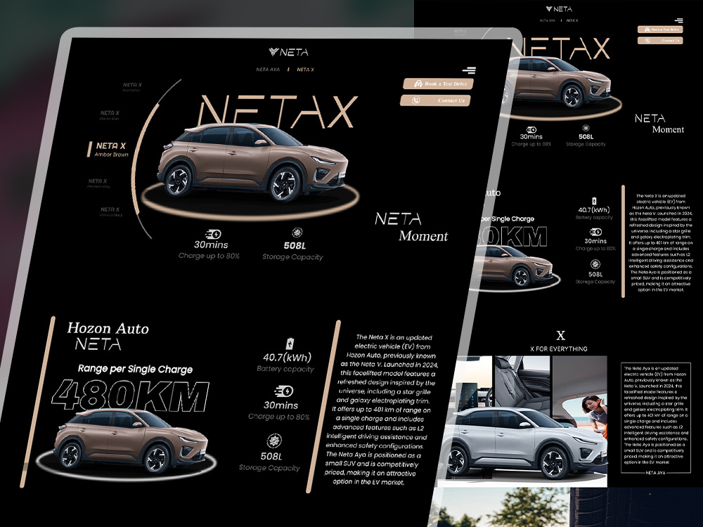 Example of Figma Website Design Or Landing Page