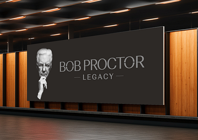 Bob Proctor Legacy Brand Event bob brand brand event brandbook branding graphic design legacy logo proctor