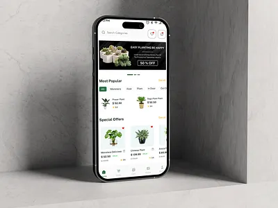 Nursery plant app ui adobe illustrator adobe xd adobexd branding design e commerce app figma app heartyculture nursery house plant shop illustration mobile app mobile ui nursery nursery plant app online plant store photoshop plant app ugaoo ui