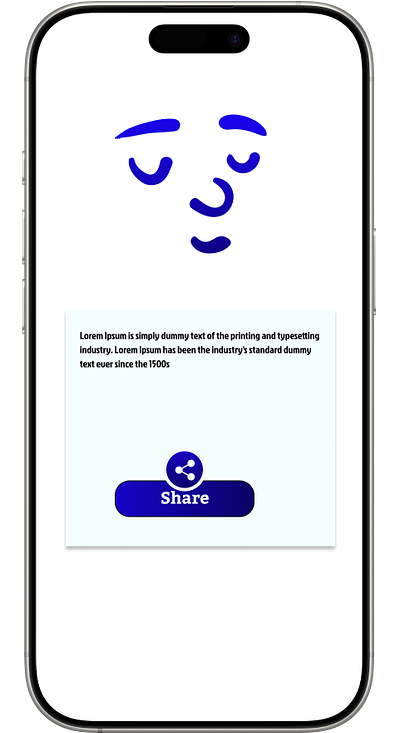 Share Button for social media branding dailyui design sharing button typography ui ux