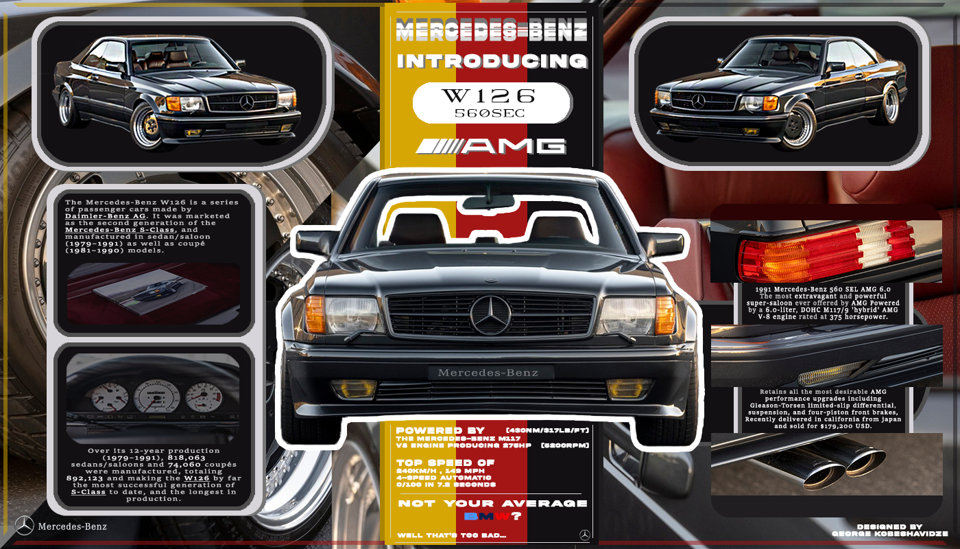 Example of Car Poster