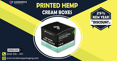 Improve Your Business with Custom Printed Hemp Cream Boxes custom packaging hemp cream packaging hemppackagingboxes packaging and printing packaging boxes packaging solution printed hemp cream boxes verdance packaging