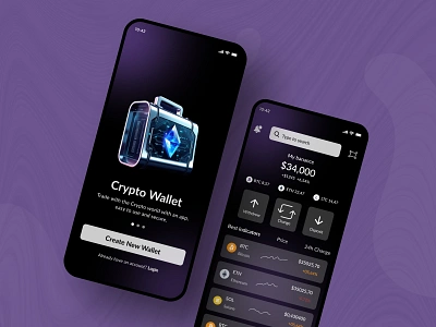 Crypto Wallet App UI Design antdesk appdesign crypto app design crypto app ui crypto wallet crypto wallet app cryptoapp cryptocurrency cryptotradingapp cryptoui cryptowallet digitalwallet efatuix ethereum fintechdesign mobileappdesign uidesign uxdesign uxuidesign walletapp