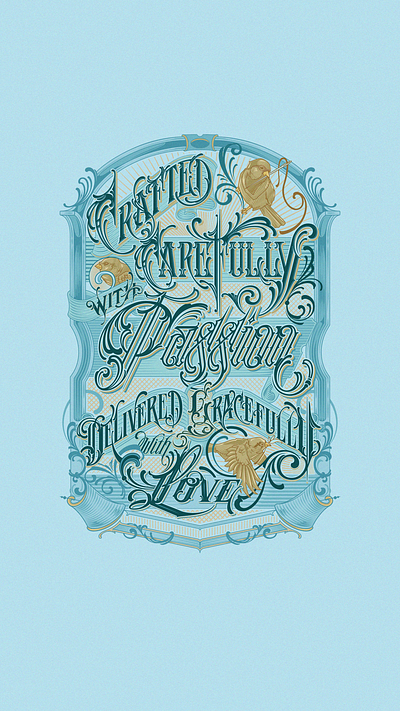 Lettering illustration graphic design lettering