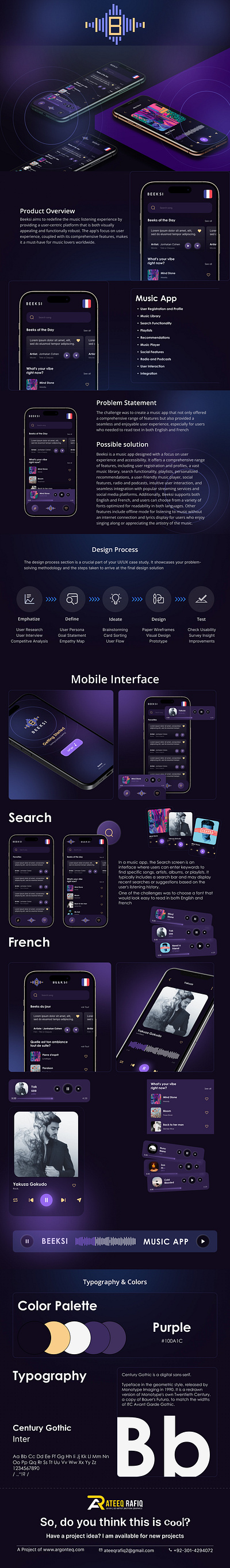 Beeksi Music App design app design figma graphic design logo music app ui ux