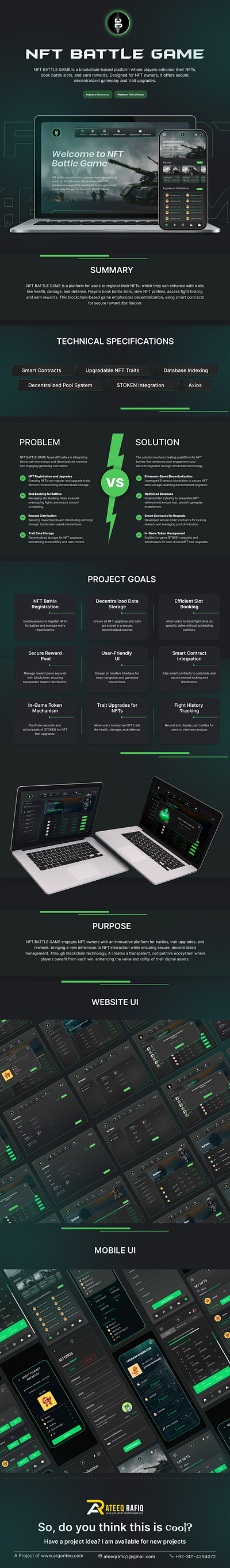 NFT Battle Game Ui Design app design app ui figma game ui graphic design nft ui ux web design
