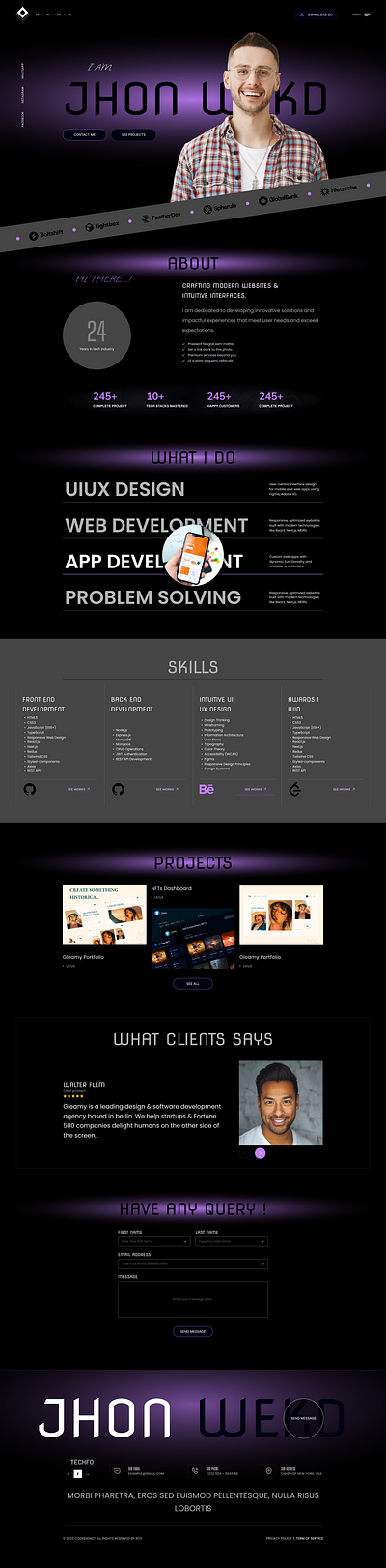 Portfolio website portfolio